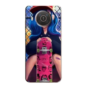 Чехол с картинкой Модные Девчонки Nokia X10 (Модная девушка)