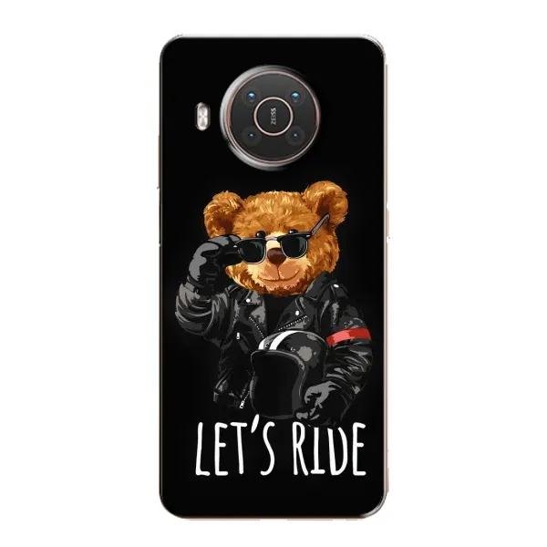 Чехол с рисунком «Модный Мишка» для Nokia X10 Чехол с рисунком «Модный Мишка» для Nokia X10