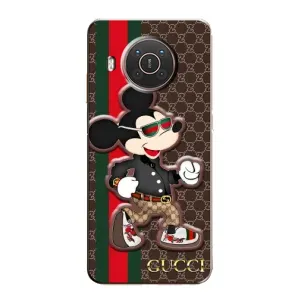 Чехлы Бренд GUCCI для Nokia X10 (Маус Гуччи)