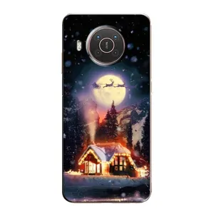 Чехлы на Новый Год Nokia X10 (Настроение зимнее)