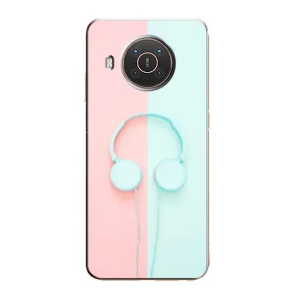 Чохол з малюнком «Навушники» для Nokia X10