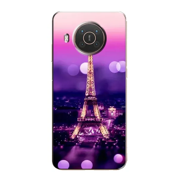 Чехол с рисунком «Париж башня» для Nokia X10 Чехол с рисунком «Париж башня» для Nokia X10