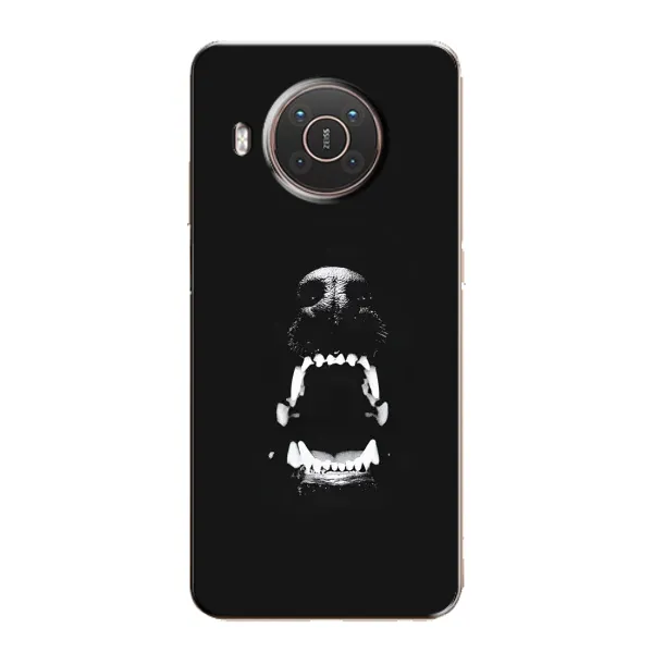 Чехол с рисунком «Пасть добермана» для Nokia X10 Чехол с рисунком «Пасть добермана» для Nokia X10