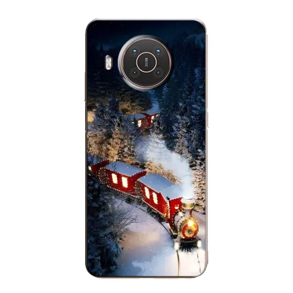 Чехол с рисунком «Поезд» для Nokia X10 Чехол с рисунком «Поезд» для Nokia X10