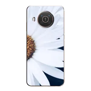 Чехол с ромашками на Nokia X10 (Пол ромашки)