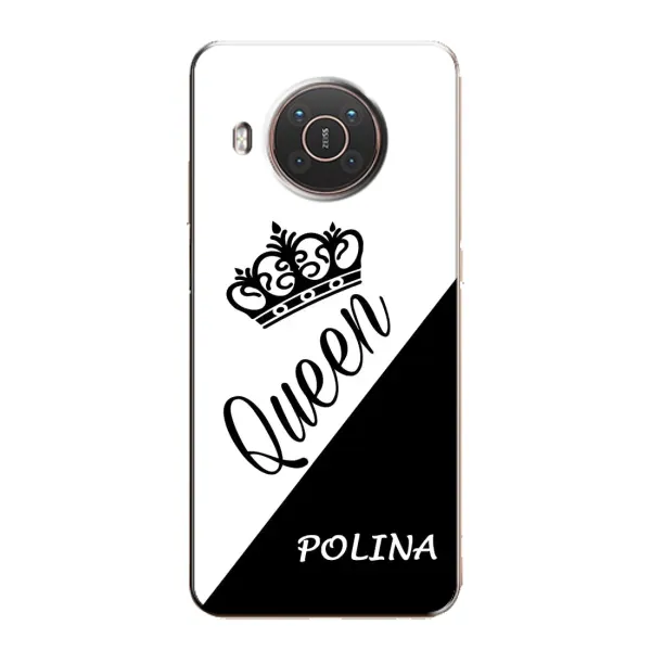 Чехол с рисунком «POLINA» для Nokia X10 Чехол с рисунком «POLINA» для Nokia X10