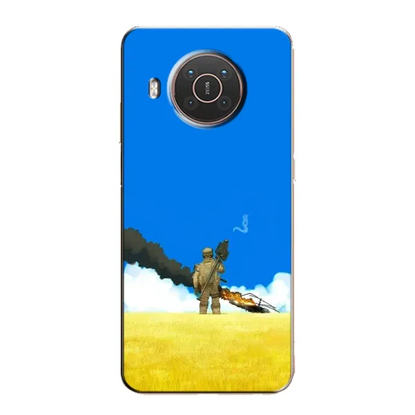 Чехол с рисунком «Попадание» для Nokia X10 Чехол с рисунком «Попадание» для Nokia X10