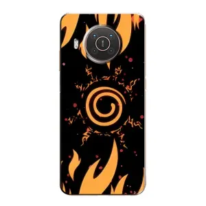 Купить Чехлы на телефон с принтом Anime для Nokia X10 (Солнце Наруто)