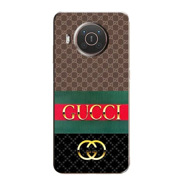 Чехол с рисунком «Стиль GUCCI» для Nokia X10 Чехол с рисунком «Стиль GUCCI» для Nokia X10