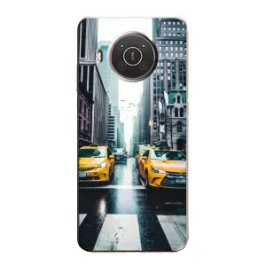 Силиконовый бампер (Работники) на Nokia X10 (Такси)