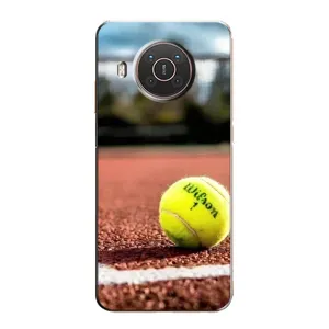 Чехлы с принтом Спортивная тематика для Nokia X10 (Теннисный корт)