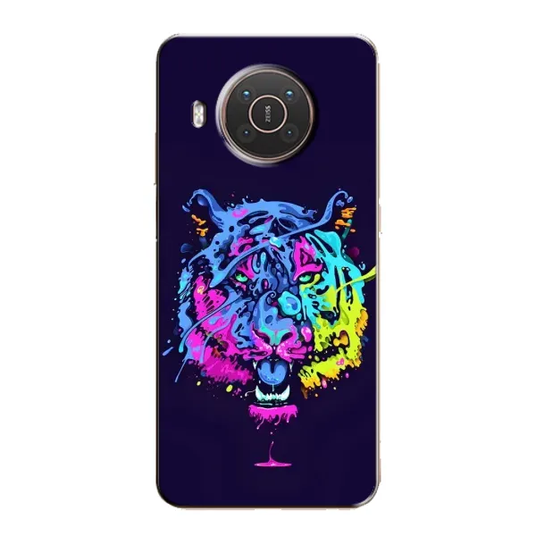 Чехол с рисунком «Тигр-Арт» для Nokia X10 Чехол с рисунком «Тигр-Арт» для Nokia X10