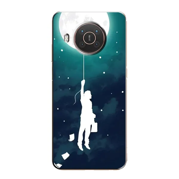Чехол с рисунком «To The moon» для Nokia X10 Чехол с рисунком «To The moon» для Nokia X10