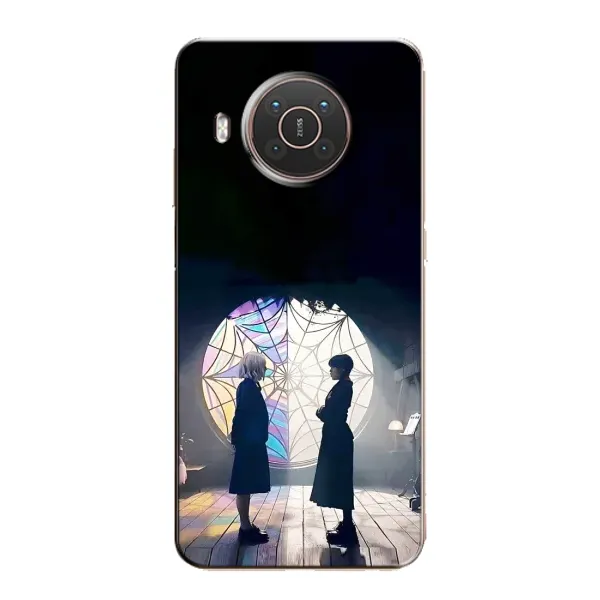 Чехол с рисунком «Уэнсдей и Энди» для Nokia X10 Чехол с рисунком «Уэнсдей и Энди» для Nokia X10