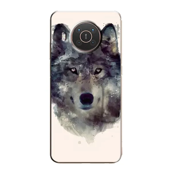 Чехол с рисунком «Волк» для Nokia X10 Чехол с рисунком «Волк» для Nokia X10