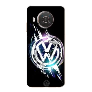 Чехол "Фольксваген" для Nokia X10 (Volkswagen на черном)
