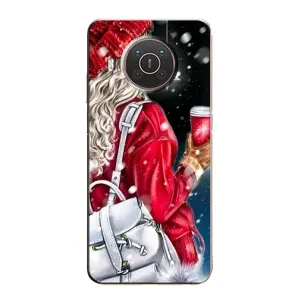 Чехлы на Новый Год Nokia X10 (Зима пришла)