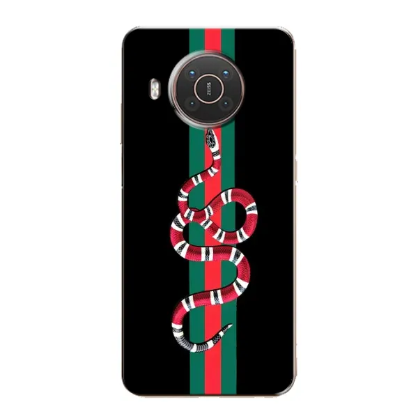 Чехол с рисунком «Змей Гуччи» для Nokia X10 Чехол с рисунком «Змей Гуччи» для Nokia X10