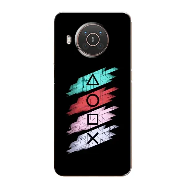 Чехол с рисунком «Значки Sony» для Nokia X10 Чехол с рисунком «Значки Sony» для Nokia X10