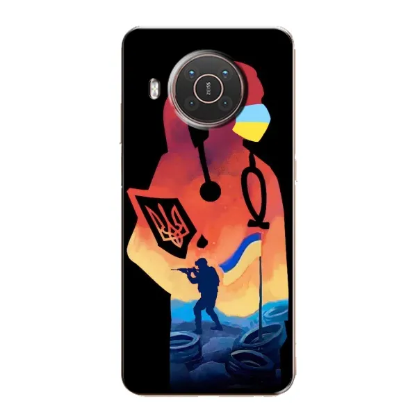 Чехол с рисунком «ЗСУ Врач» для Nokia X10 Чехол с рисунком «ЗСУ Врач» для Nokia X10