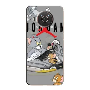 Силиконовый Чехол Nike Air Jordan на Нокиа X20 (Air Jordan)