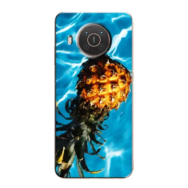 Чехол с рисунком «Ананас» для Nokia X20 Чехол с рисунком «Ананас» для Nokia X20