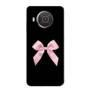 Чохол банти для Nokia X20 (Бант на чорному)