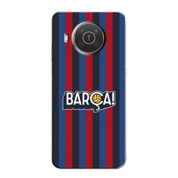 Чехол с рисунком «BARCA» для Nokia X20