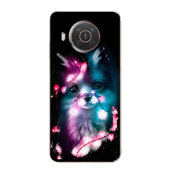 Чехол с рисунком «Черная Лиса» для Nokia X20 Чехол с рисунком «Черная Лиса» для Nokia X20