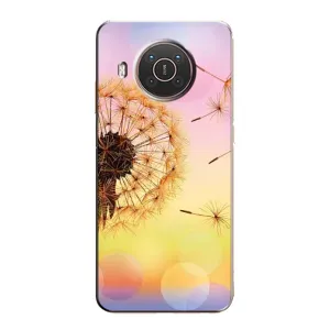 Силиконовый Чехол с одуванчиками на Nokia X20 (Цветок-одуванчик)