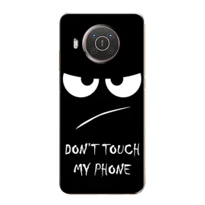 Чехол с прикольным текстом на Nokia X20 (Dont)