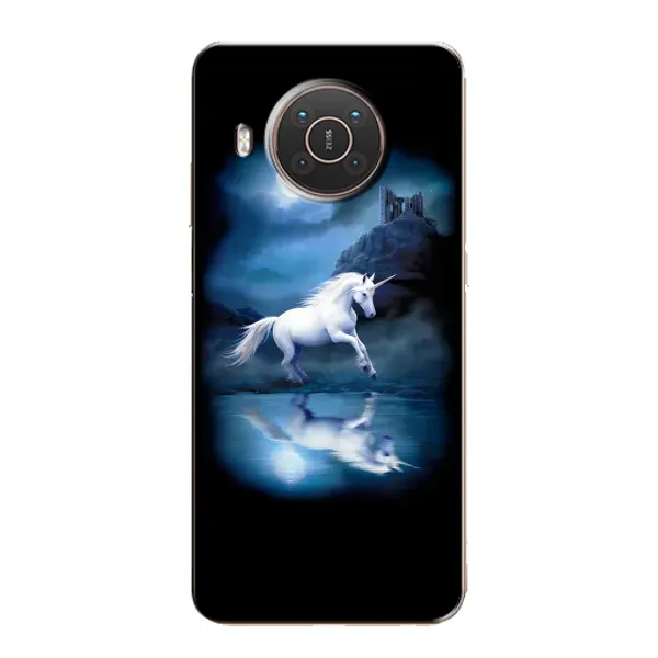 Чехол с рисунком «Единорог» для Nokia X20 Чехол с рисунком «Единорог» для Nokia X20