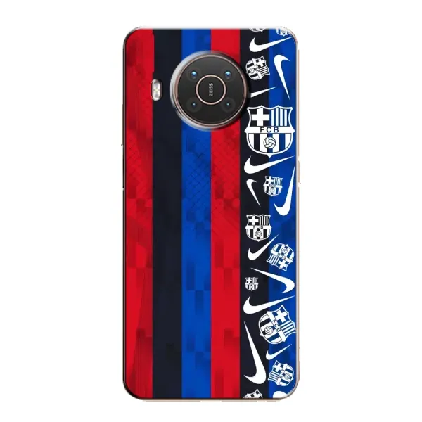 Чехол с рисунком «Фанат Барсы» для Nokia X20