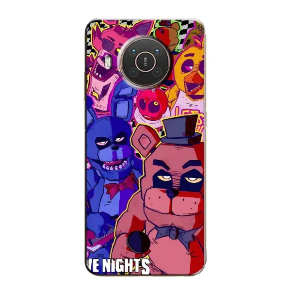 Чехол с рисунком «Фредди» для Nokia X20 Чехол с рисунком «Фредди» для Nokia X20