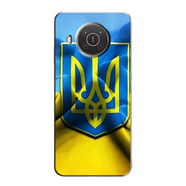 Чехол с рисунком «Герб и Флаг Украины» для Nokia X20 Чехол с рисунком «Герб и Флаг Украины» для Nokia X20