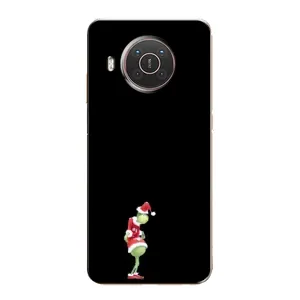 Чехол с рисунком «Гринч на чорном» для Nokia X20