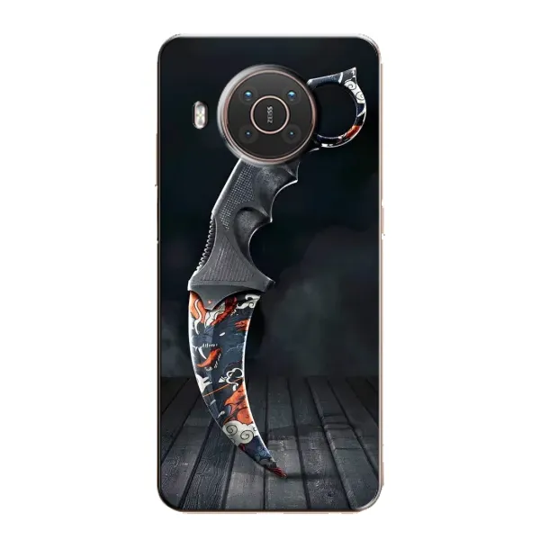 Чохол з малюнком «Кинжал КС ГО» для Nokia X20 Чохол з малюнком «Кинжал КС ГО» для Nokia X20