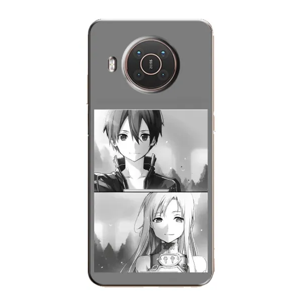 Чехол с рисунком «Кирито-Асуна» для Nokia X20 Чехол с рисунком «Кирито-Асуна» для Nokia X20