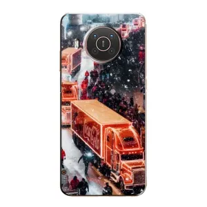 Чехлы на Новый Год Nokia X20 (Кока Кола)