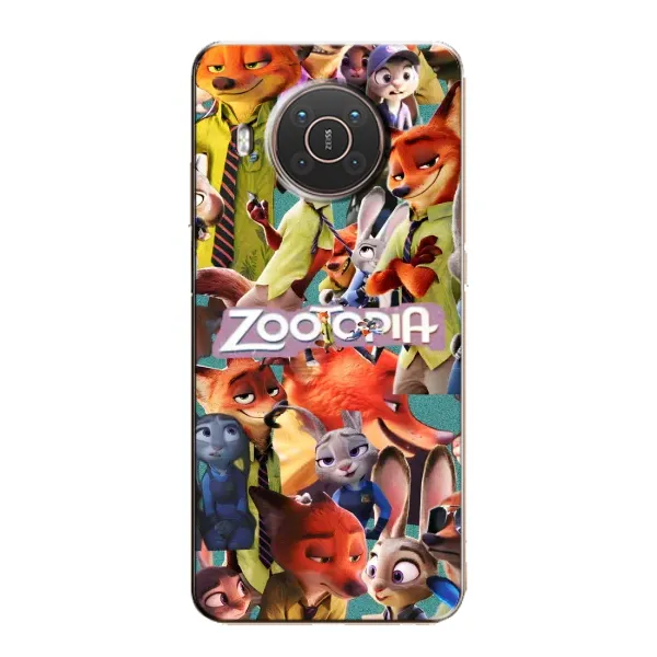 Чехол с рисунком «Коллаж героев» для Nokia X20 Чехол с рисунком «Коллаж героев» для Nokia X20