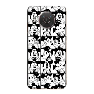 Чехлы с принтом Микки Маус на Nokia X20 (Коллаж Микки Маус)