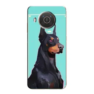 Чехол ДОБЕРМАН для Nokia X20 (Король доберман)