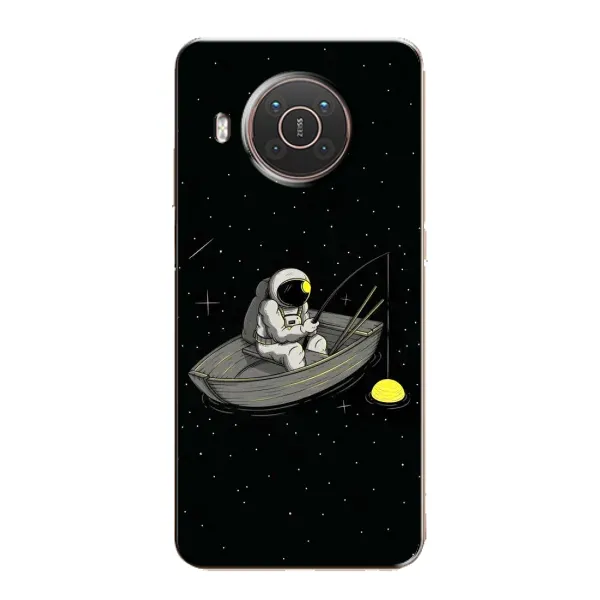 Чехол с рисунком «Космонавт на рыбалке» для Nokia X20 Чехол с рисунком «Космонавт на рыбалке» для Nokia X20