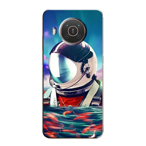Чехол с рисунком «Космонавт в воде» для Nokia X20 Чехол с рисунком «Космонавт в воде» для Nokia X20