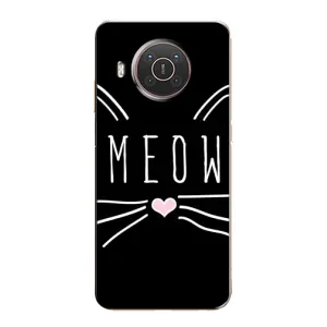 Бампер с изображением Котиков для Нокиа X20 (КОТИК MEOW)