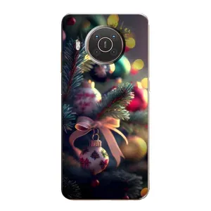 Чехлы на Новый Год Nokia X20 (Красивая елочка)