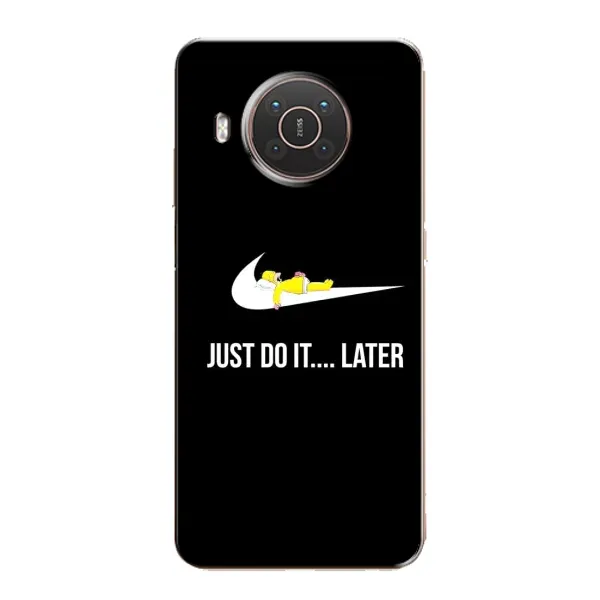 Чехол с рисунком «Later» для Nokia X20 Чехол с рисунком «Later» для Nokia X20
