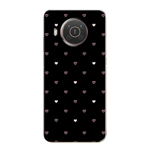 Чехол с рисунком «Маленькие сердечки» для Nokia X20 Чехол с рисунком «Маленькие сердечки» для Nokia X20