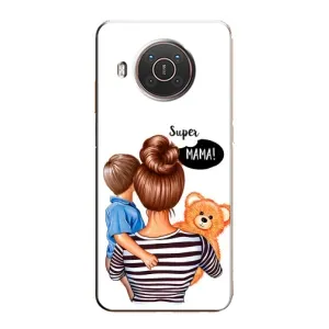 Чехлы для МАМЫ на Nokia X20 (Мама и сын)