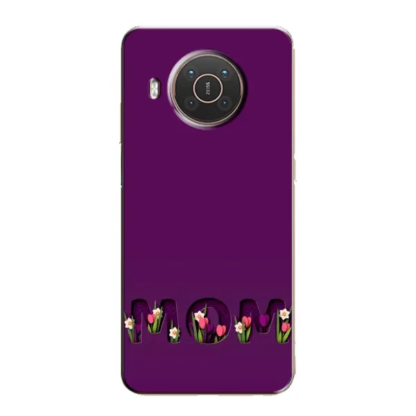 Чехол с рисунком «Мама с цветами» для Nokia X20 Чехол с рисунком «Мама с цветами» для Nokia X20